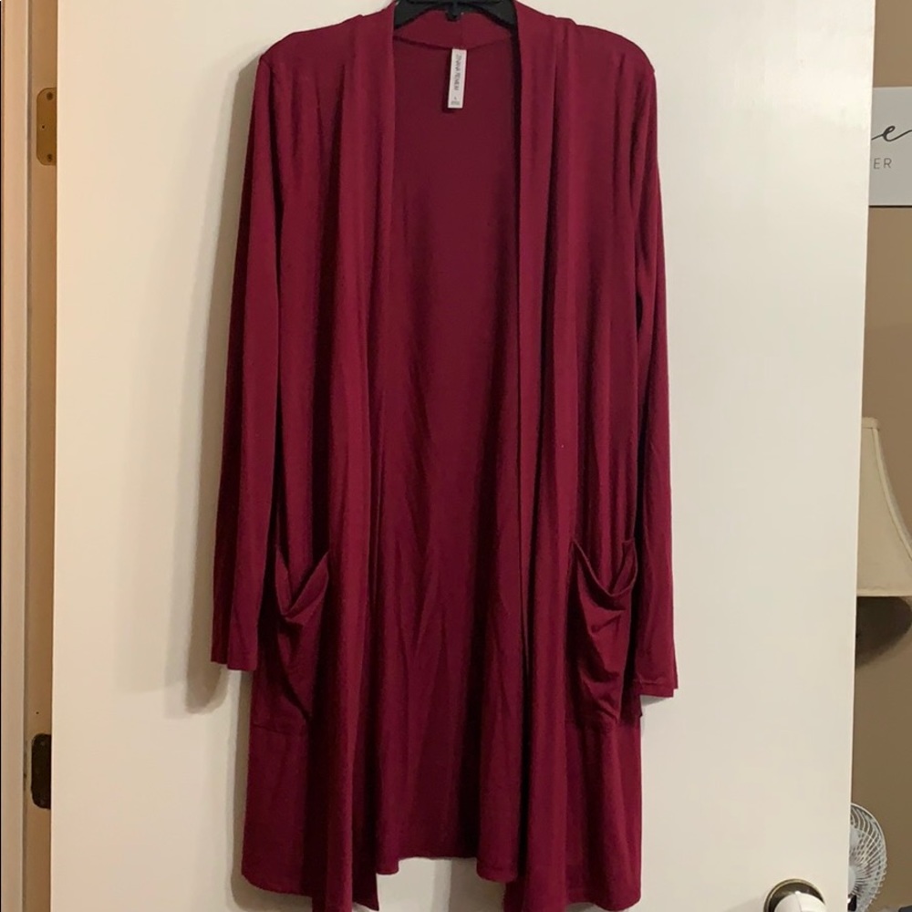 Zenana Premium Light cardigan with pockets